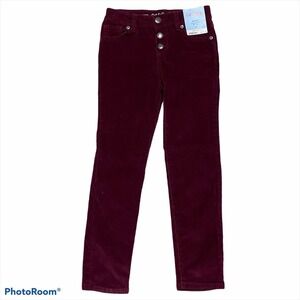Cat & Jack Burgundy Corduroy Skinny Jeans NWT